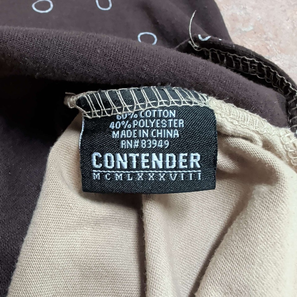 Contender Graphic Tee Mens 3XL Tan Brown The Good Soul Colorblock Streetwear - Picture 5 of 6